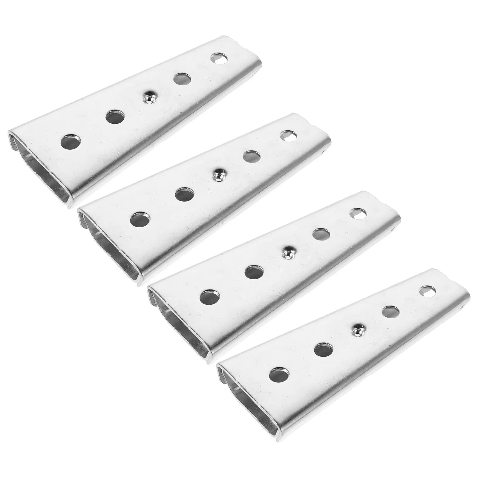 4Pairs Headboard Wall Mounting Brackets Concealed Heavy Duty Interlocking Furniture Connector Sectional Sofa Connector Couch Bed