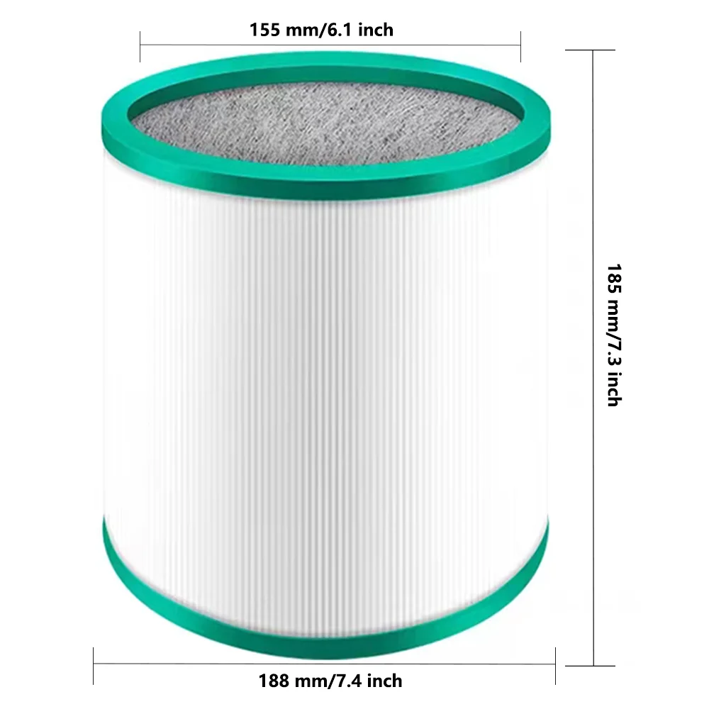 Applicable to Dyson BP01 TP00 TP01 TP02 TP03 AM11 air purification filter parts 968126-03 self replacement filter