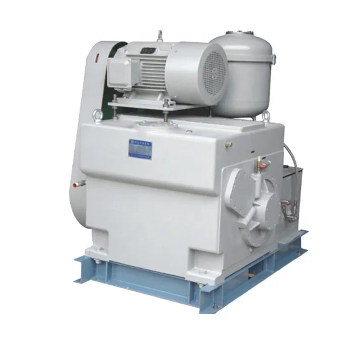 2H 30l/s two stage slide valve rotary piston vacuum pump for vacuum furnace