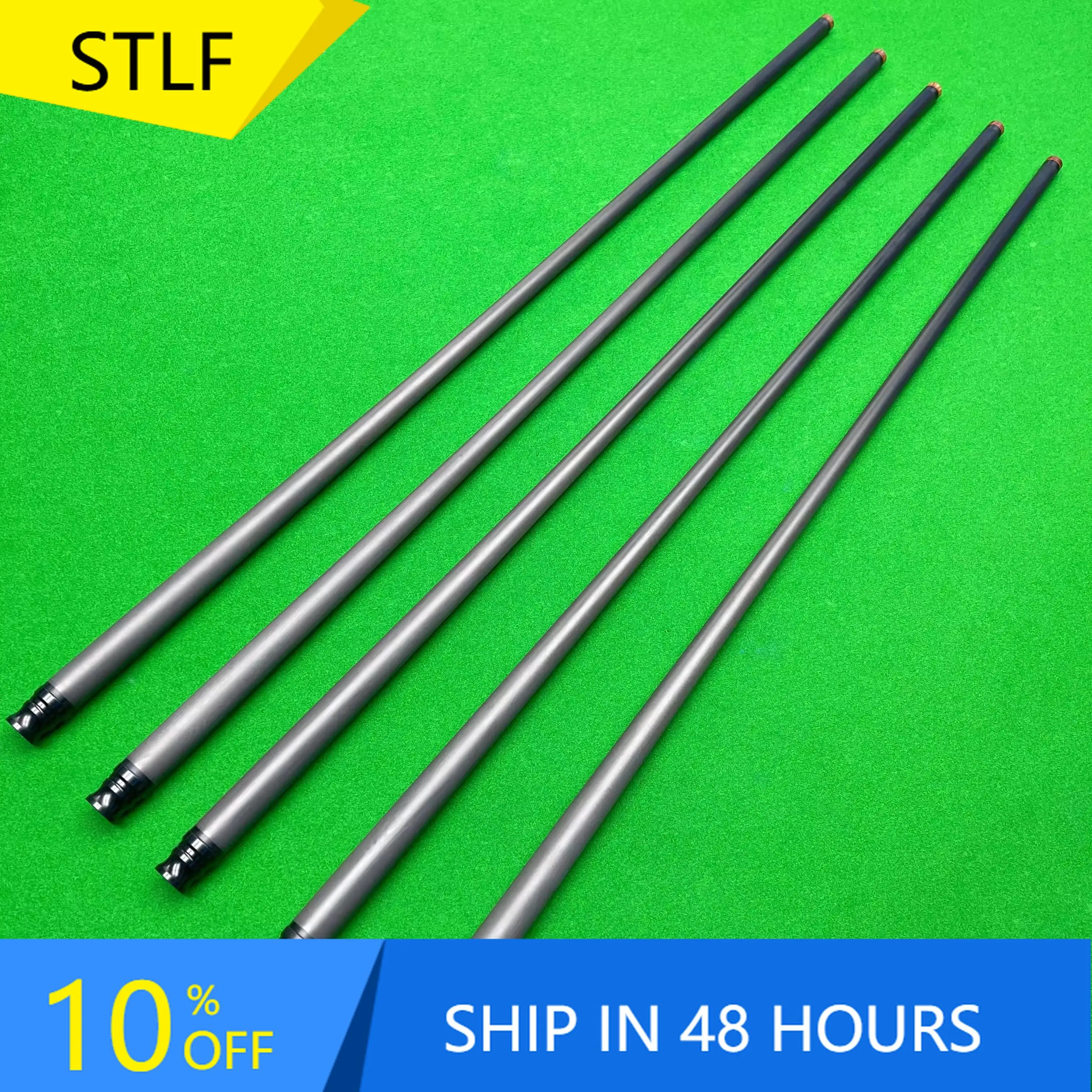 

STLFHigh Quality Professional Billiard Cue Break Shaft Durable Carbon Fiber Cue Sticks with Comfortable Butt Sleeve