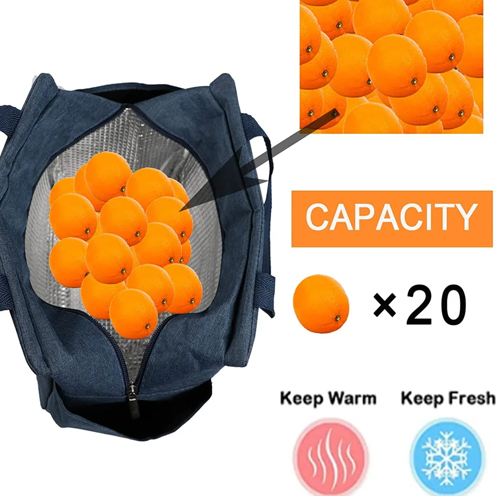 Girls Insulated Lunch Bags for Children Handbag Women Thermal Lunchbox Work Food Organizer Letter Print Travel Picnic Cooler Bag