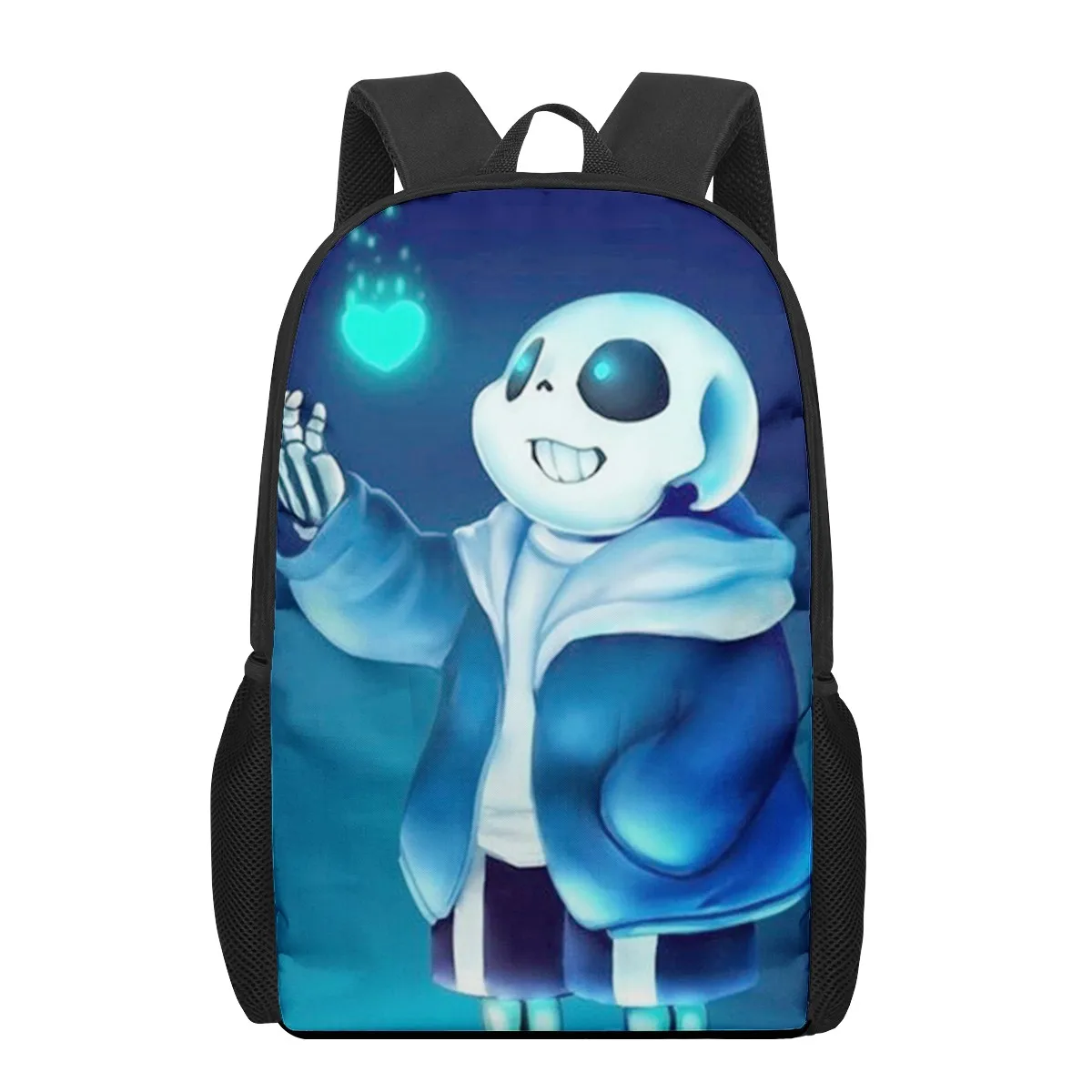 

Undertale Sans Game 3D Print School Bags for Boys Girls Primary Students Backpacks Kids Book Bag Satchel Large Capacity Backpack