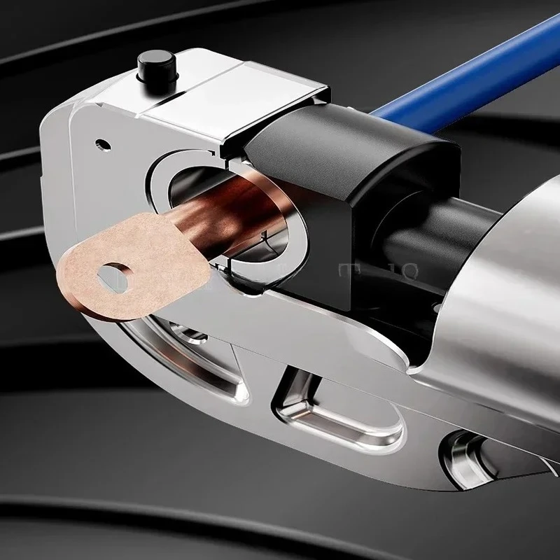 SC-400A كماشة هيدروليكية كهربائية سريعة سلك محطة كابل التلقائي العقص كماشة قابلة للشحن ليثيوم الجهد كماشة Pex CE #5