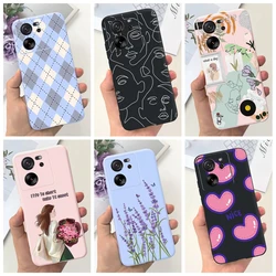 For Xiaomi 13T Pro 5G Case Fashion Flower Art Painted Funda Soft Silicone Protect Cover For Xiaomi Mi 13T Pro Coque Mi13T Bumper