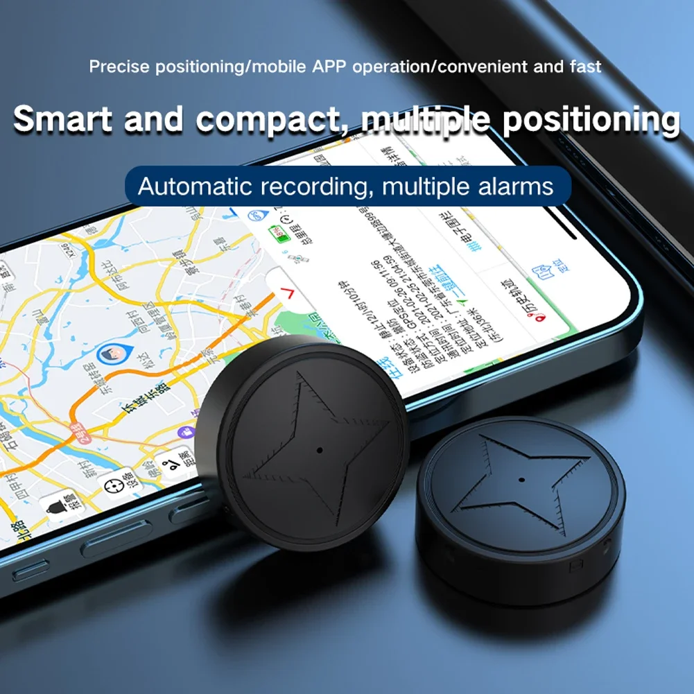 Mini GPS Tracker Strong Magnetic Mount Car Motorcycle Truck Trackers Vehicle Realtime Tracking Locator Anti-lost GPS Tracker