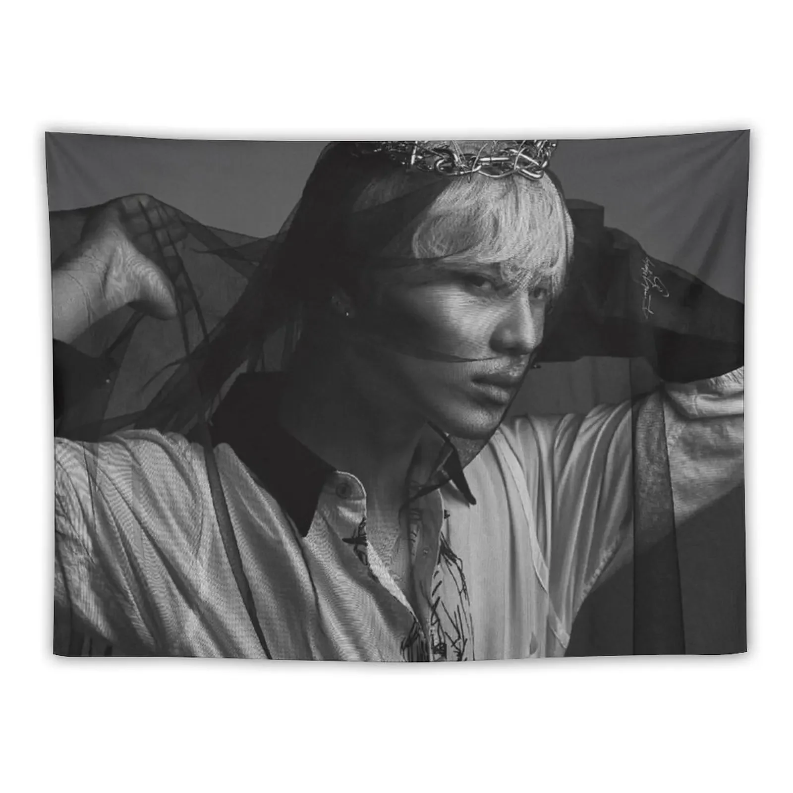 SHINee TAEMIN SAYONARA HITORI Tapestry Japanese Room Decor Room Design Tapestry