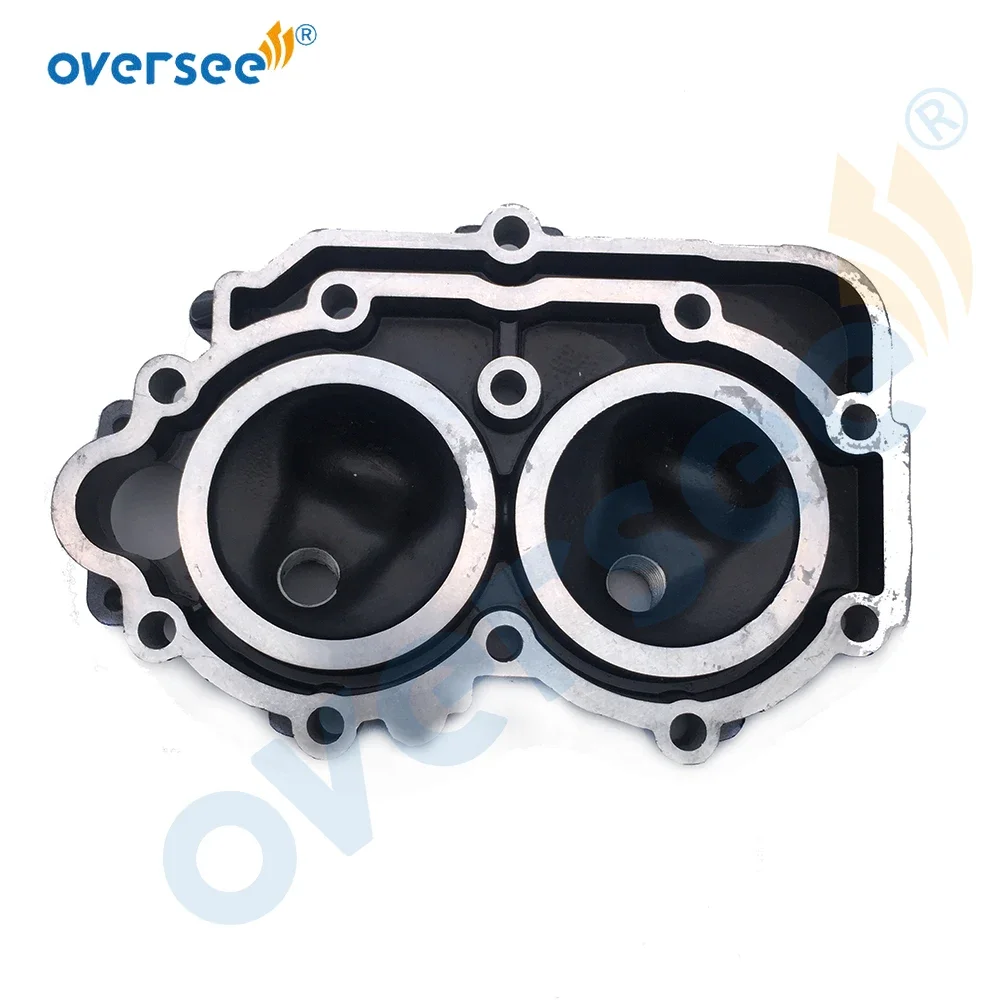 OVERSEE 6E7-11111 Cylinder Head Cover For Yamaha 9.9HP 15HP 2 Stroke Outboard Motor 9.9D 15D 6E7-11111-01-94