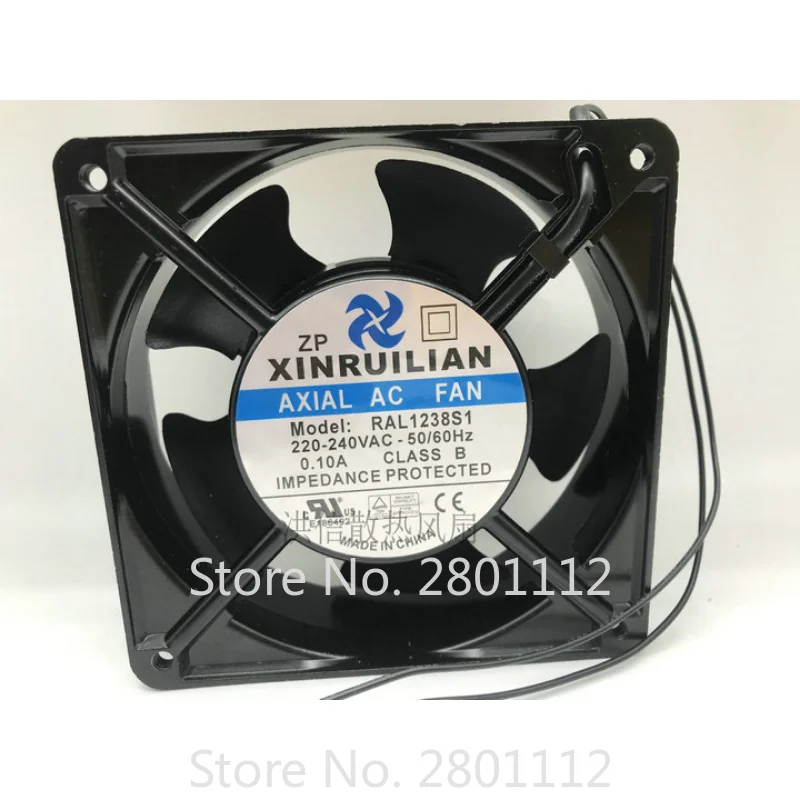 New Cooler Fan for XINRUILIAN RAL 12038 RAL1238S1 220-240V 0.10A AC Cooling Fan 120 * 120 *38MM
