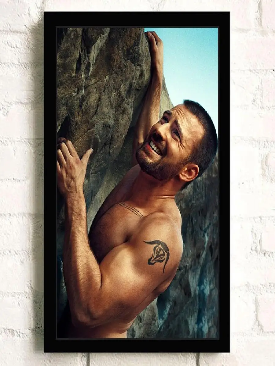 Chris Evans Canvas Poster  HighQuality Wall Art for Home  Living Room Decor Elegant Movie Star Print