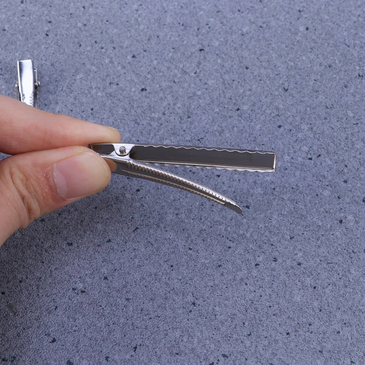 

30pcs Hairpin Bow Accessories Stainless Steel Alligator Clip DIY Clips Bulk Salon Mini Barrettes Bows Clamps Hair Decor Hair