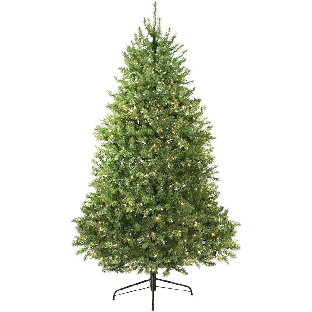 Artificial Christmas Tree Full Pre-Lit with Clear Lights 14',88