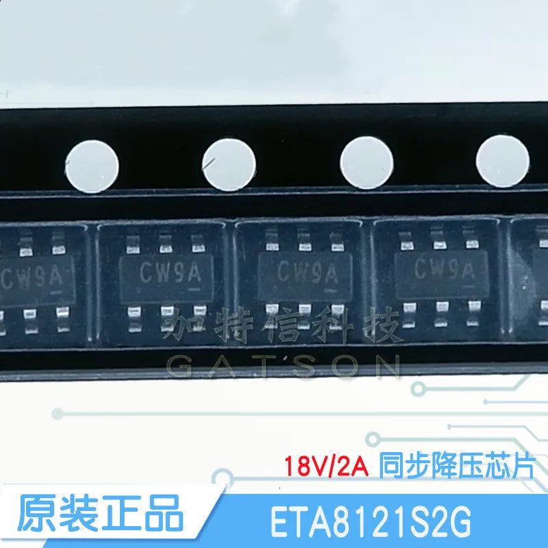 20 Chiếc ~ 100 Cái/lốc ETA8121S2G ETA8121 SOT23-6 DC-DC Đồng Bộ Buck Chip Mới Ban Đầu