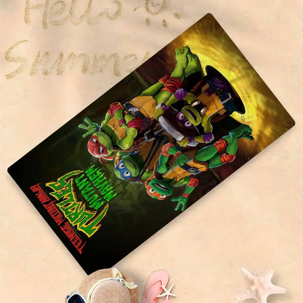 N-Ninja M-Mutant T-Turtles M-Mayhem Beach Swimming Towel Soft Absorbent Washcloth Children's Gifts For Kids Travel Camping