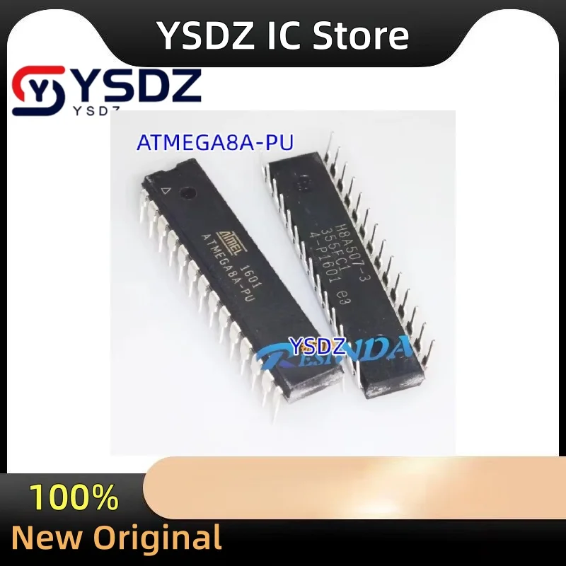 20pcs/lot ATMEGA8A-PU 8K 16MHZ 28-PDIP ATMEGA8A 8 ATMEGA8 8A ATMEGA 8A