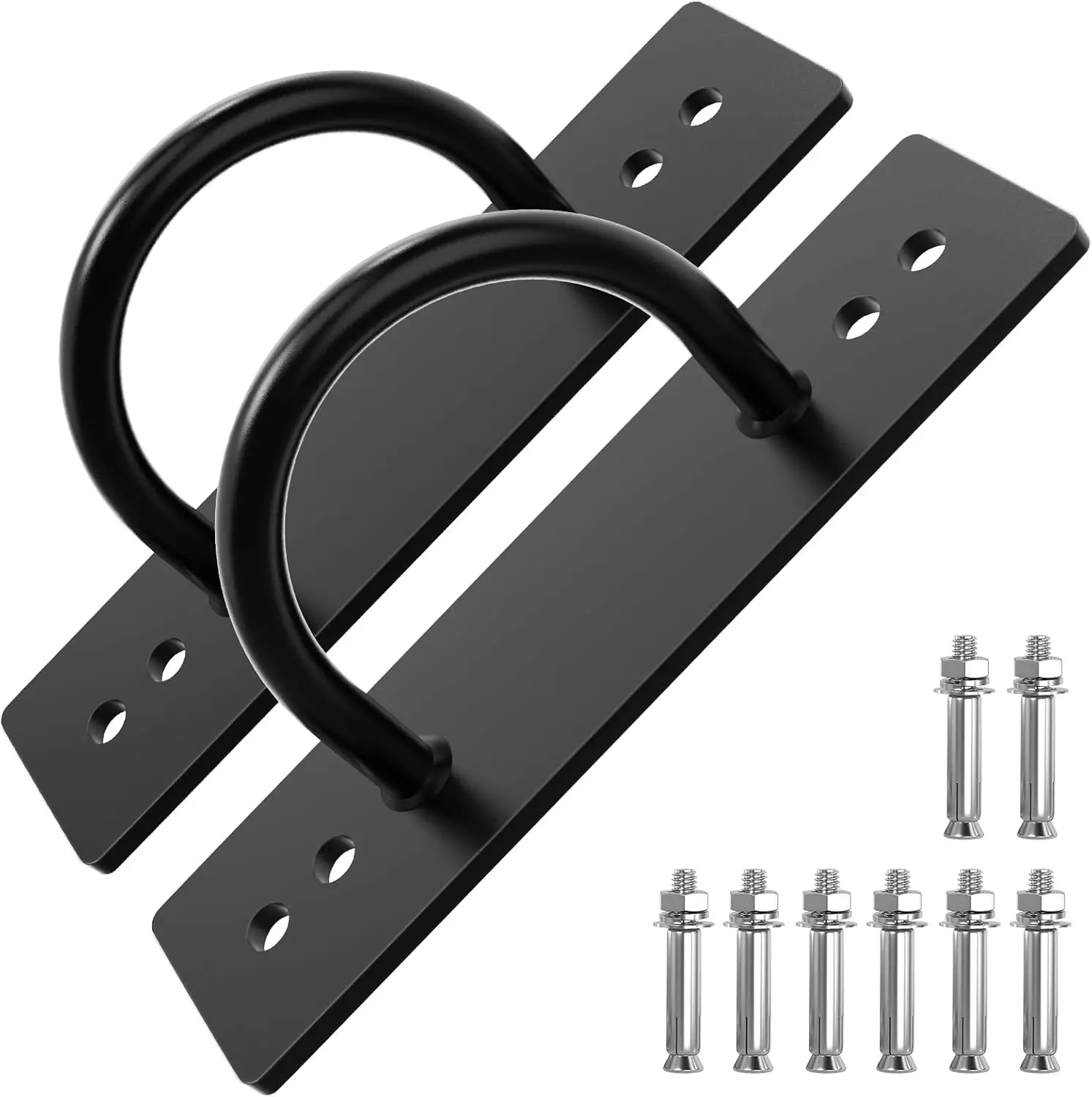 

Heavy Duty Battle Rope Anchor, Wall Ceiling Mount for Suspension Training, 1000lb Capacity