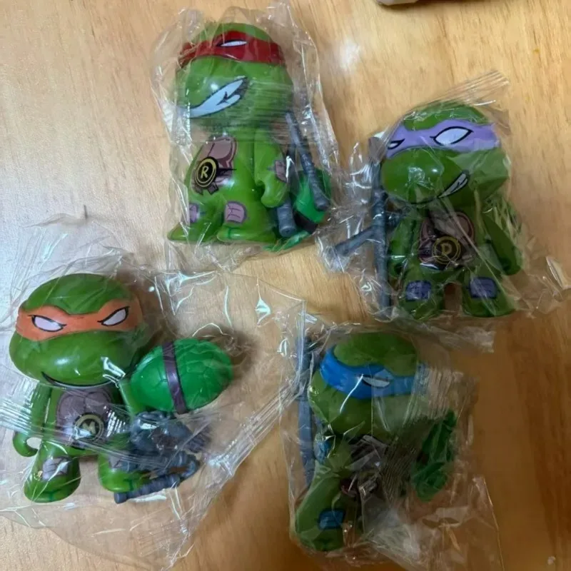 TMNT Teenage Mutant Ninja Turtles Q Figure Leonardo Raphael Michelangelo Donatello Collectible Car Dashboard Ornament Desk Gift - view 5