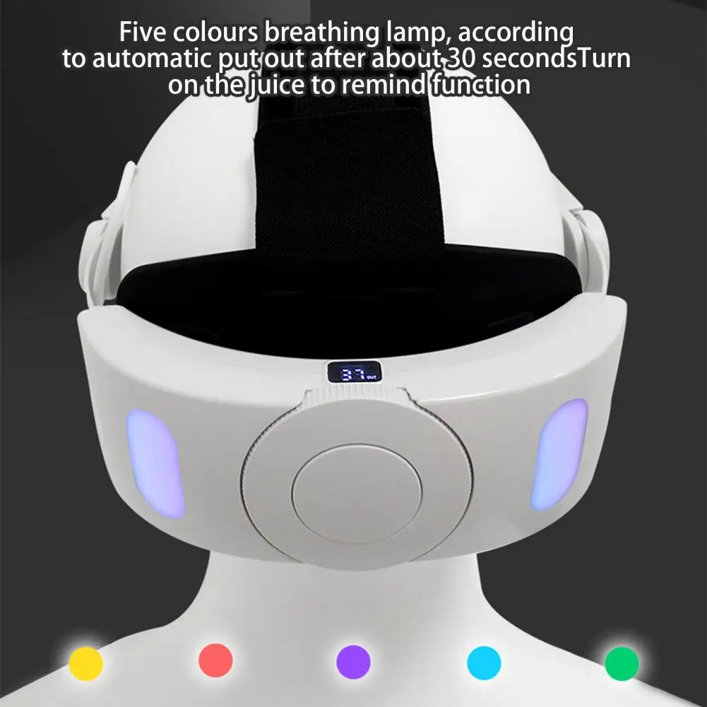 

VR Headset Practical Power Display Type-C Interface Comfort Battery Head Strap Virtual Reality Headset