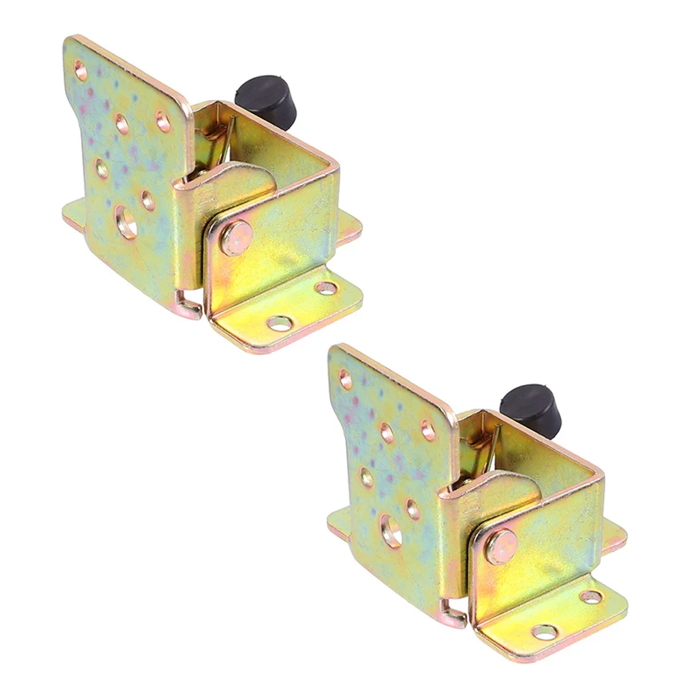 

2pcs Folding Table Leg Hinge Heavy Duty 90 Degree Self Locking Iron Hardware For Furniture Foldable Shelf Hinges Garage Door