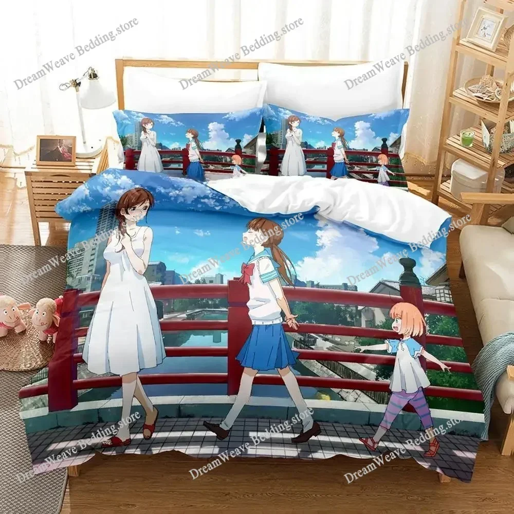 Home Textile Cartoons March Comes in Like A Lion Cover Duvet Cover Pillow Case Boy Polyester Bedding Set King Queen Twin Size963 5