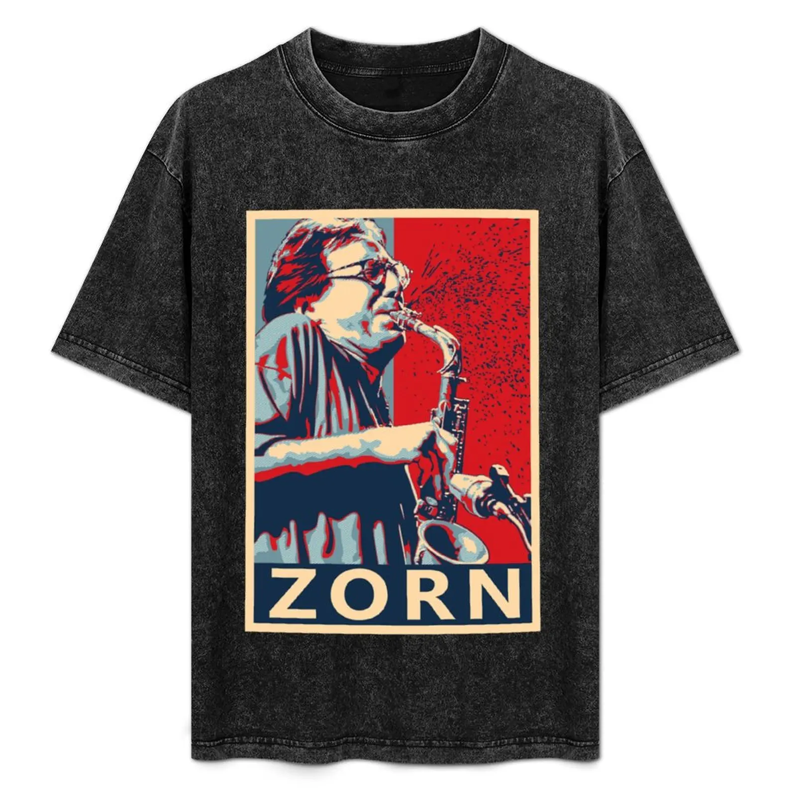

John Zorn Hope Poster Greatest Musicians In Jazz History T-Shirt luxury designer Aesthetic clothing t shirts men