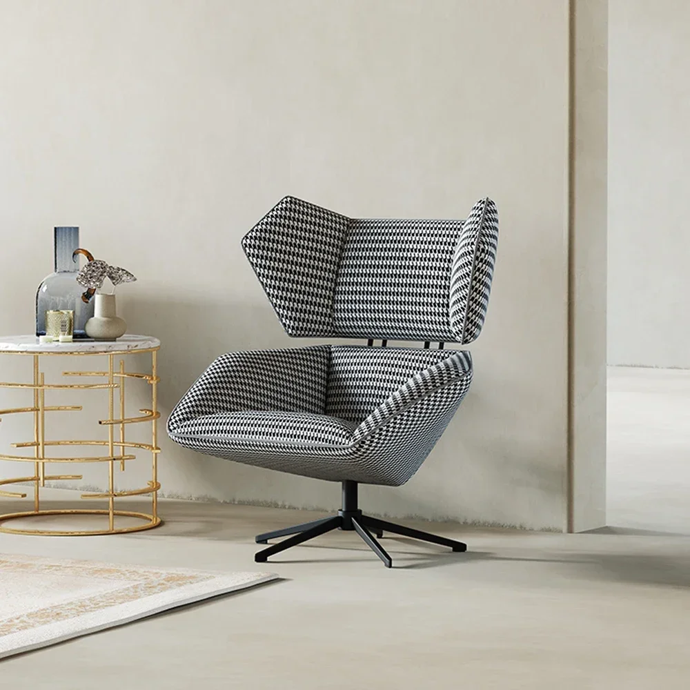 Modern new living room accent chairs single sofa chair rotating chairs for home bedroom furniture price