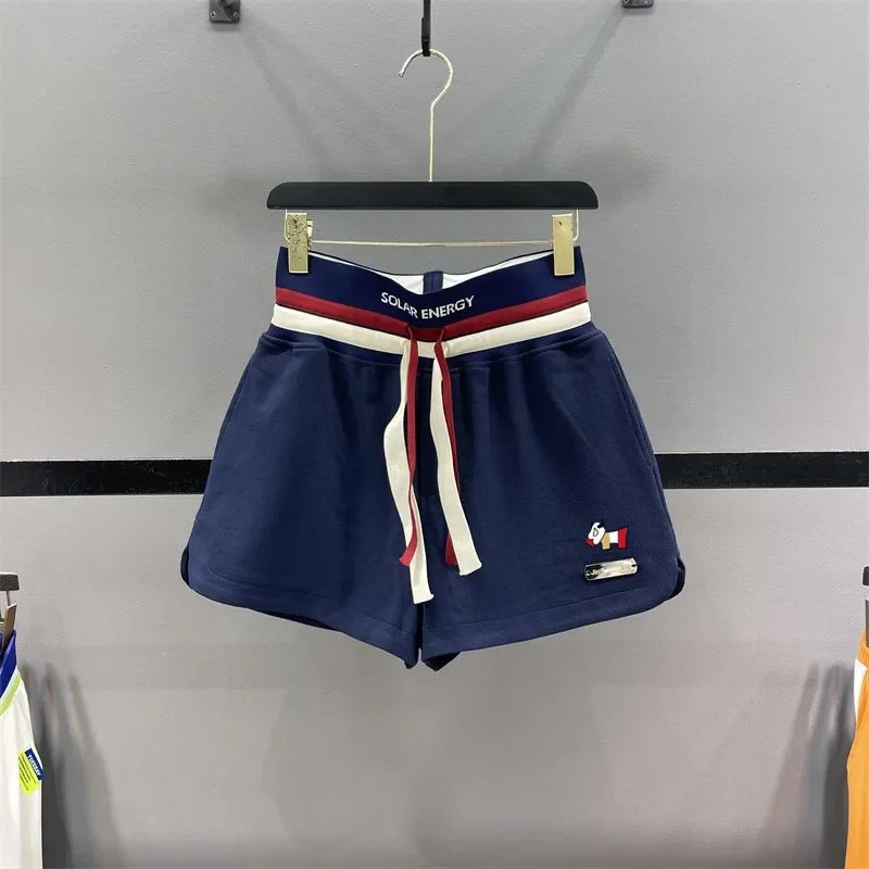 

Women Golf Wear 2025 Summer New Casual Sports Shorts Golf Shorts Fashion High Waist A-line Hot Golf Pants Women Golf Clothes