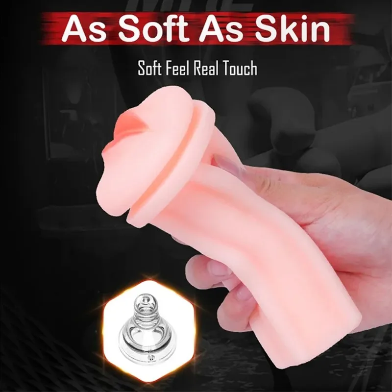 Male Masturbator Cup Sex Toy for Men Soft Cock Training Cup Glans Massage Penis Sleeve  Adult Products Vagina Pussy Cup Sex Shop