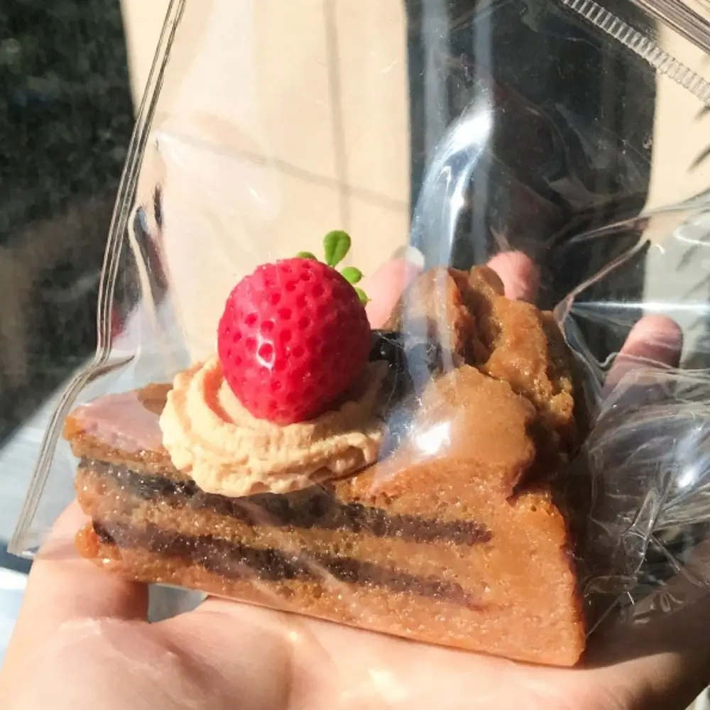 Simulation Soufflé Squeeze Toy Mini Cute Cake Stress Relief Slow Rebound Toy Chocolate Cheese Squeeze Fingertip Toy