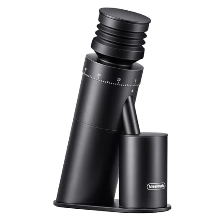 

Coffee Grinder, Gen 4, Single Dose Burr Coffee Grinders with Magnetic Dosing Cup, Electric Coffee Bean Grinder with Anti-Static