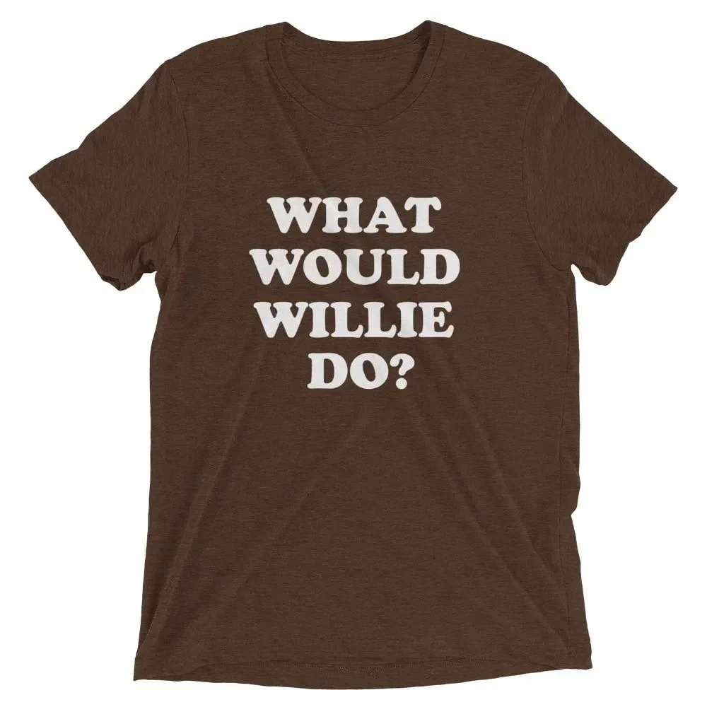 What Would Willie Do T Shirt Classic Country Waylon Jennings The Highwaymen Wwjd Outlaw Austin Texas Music Living