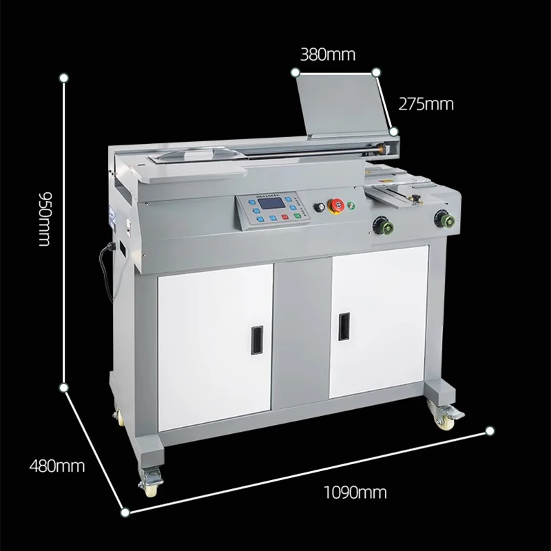 Wireless Bid Binding Machine - Fully Automatic Hot Melt Glue Binding And Glue Testing Glue Binding Machine