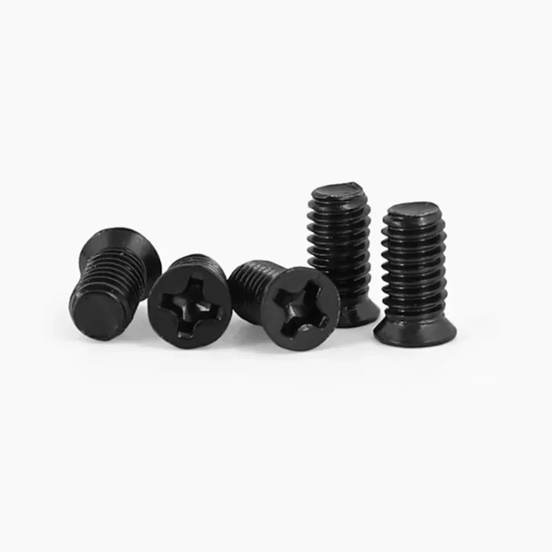 Carbon Steel Black Non Standard Cross Thin Small Countersunk Head Bolt M4 M5 M6 Sizes
