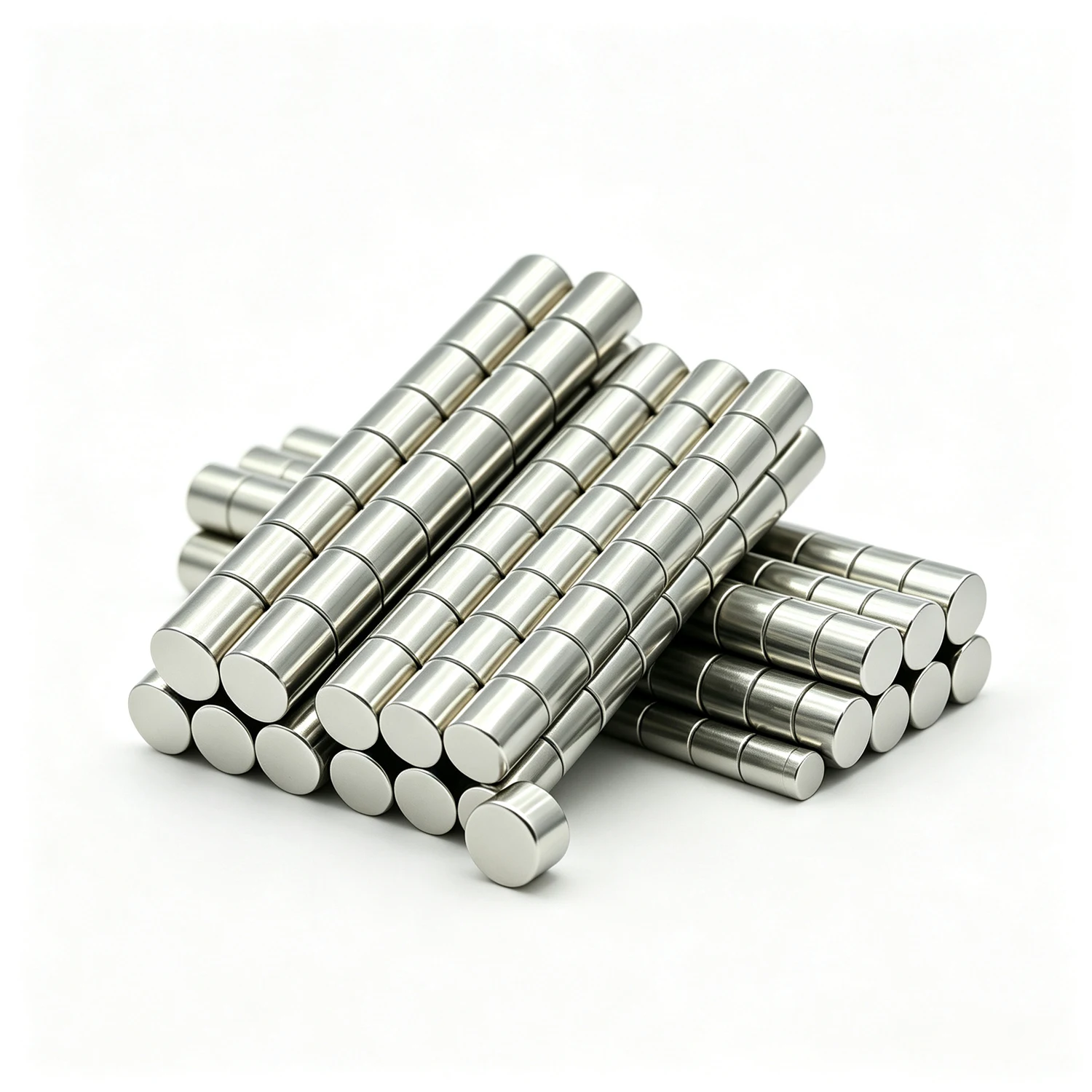 5x5 Round Neodymium Magnet Super Powerful Small Permanent Magnetic Disc for Fridge, DIY, Building, Scientific, Craft, Education