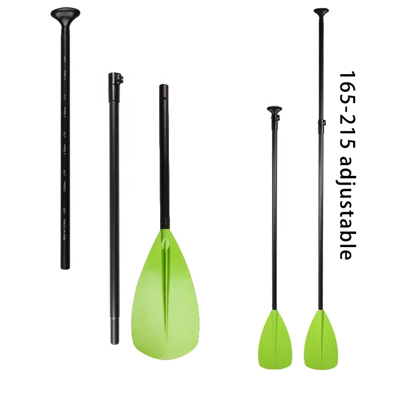 Super Strong Adjustable Oars 3-piece Aluminum Shaft Cheap Paddle Stand Up Surf