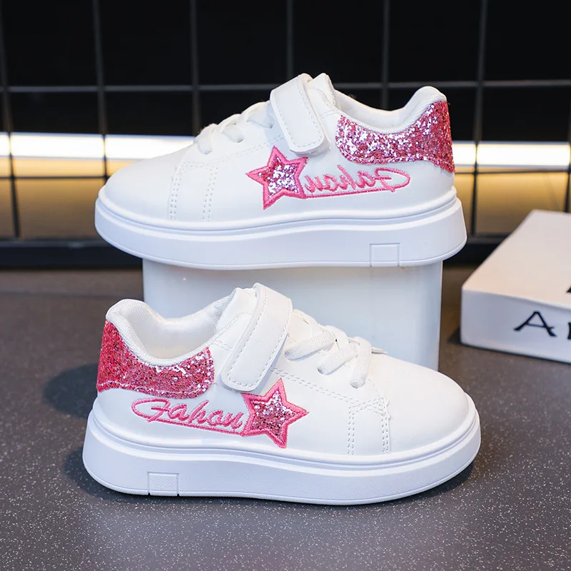 

Детская обувь для девочек, маленькие белые туфли, новые кожаные одинарные туфли, универсальные кроссовки для мальчиков, модная повседневная обувь на мягкой подошве, Zapatillas