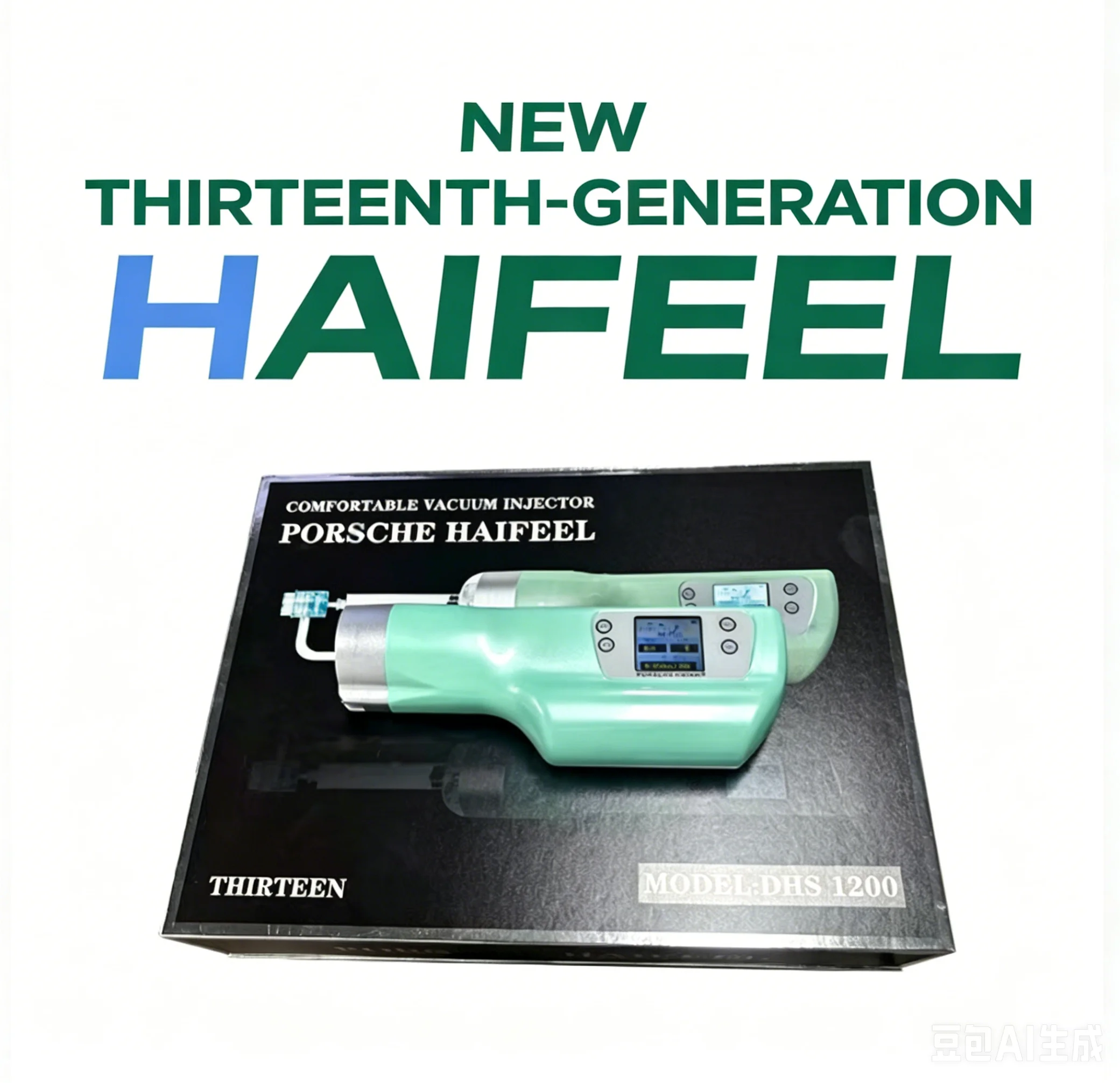 4 Styles Haifeel Touch Meso Gun Adjustable Depth Handheld Hydra Injector Mesotherapy Skin Care Beauty Machine