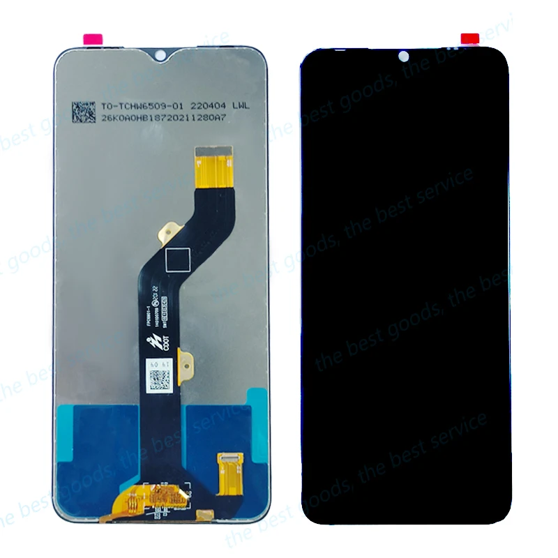 For TECNO LC7/LC8/ KE6/ KE6J/Spark 5air/ Spark 6air /pouvoir 4/pouvoir 4 pro LCD Display Touch Screen Digiziter Assembly