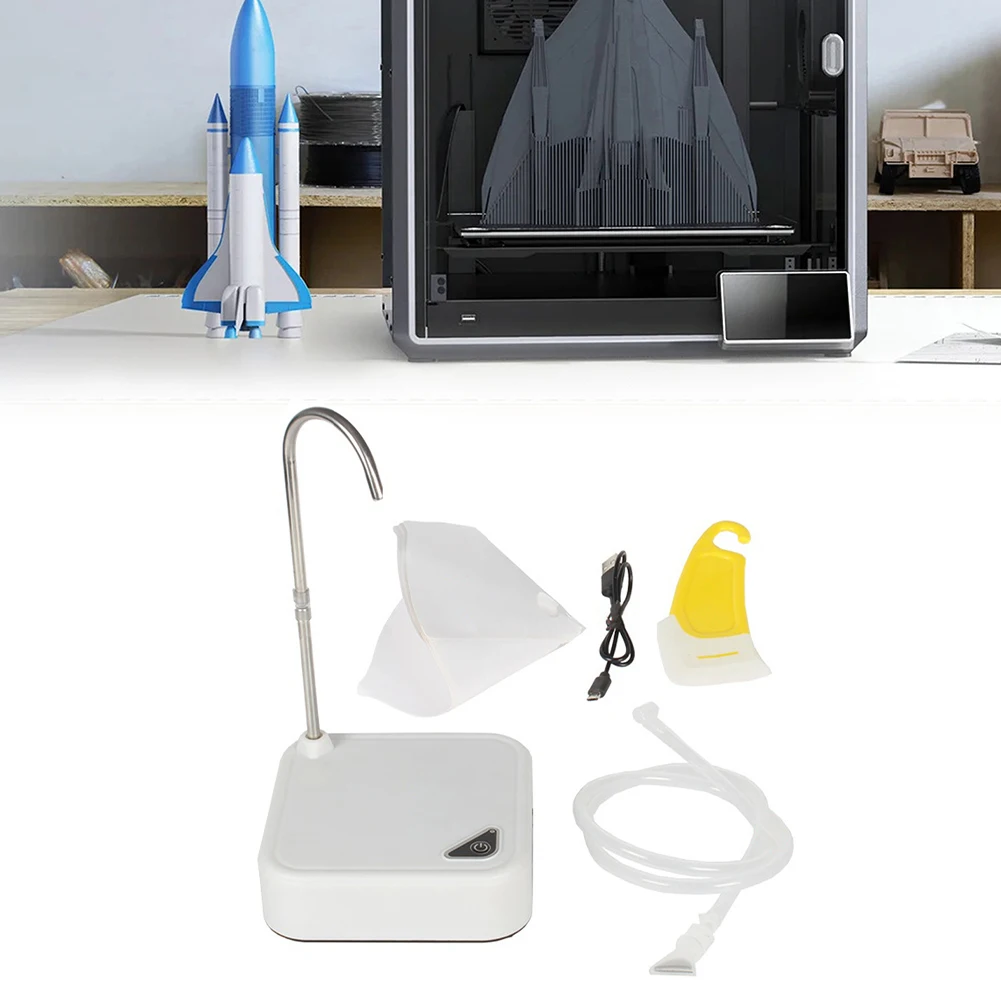 

1 комплект, УФ-отверждаемый светочувствительный инструмент для переработки смолы, фильтр, электрический фильтр для переработки, подставка для аксессуаров для 3D-принтеров