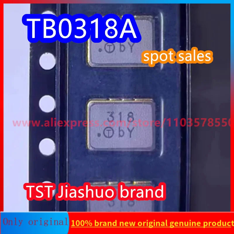 5PCS New original TB0318A printed 318 package SMD 40MHz SAW filter chip in stock