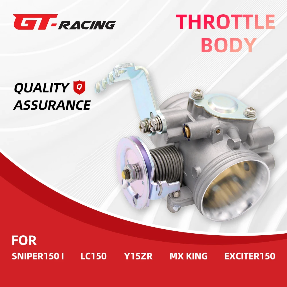 32 34 36 38 40mm Racing Throttle Body for R15 LC150 Y15ZR SNIPER150 I EXCITER150 Jupiter MX KING Common Type  without Manifold