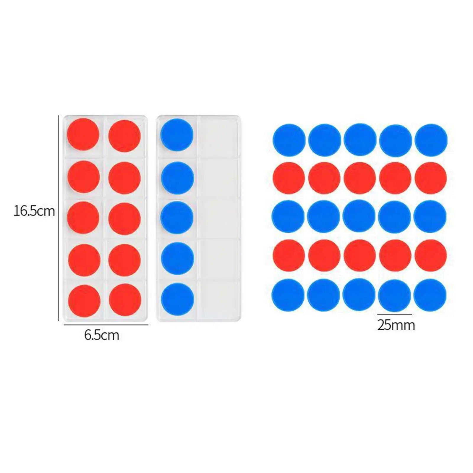 Ten Frames Math Counters Toy Maths Toys Math Manipulatives for Toddlers Children
