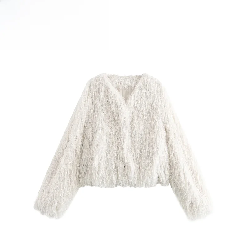 

Женский тюнер с простыми кисточками, модная универсальная верхняя одежда из полиэфирного волокна для женщин