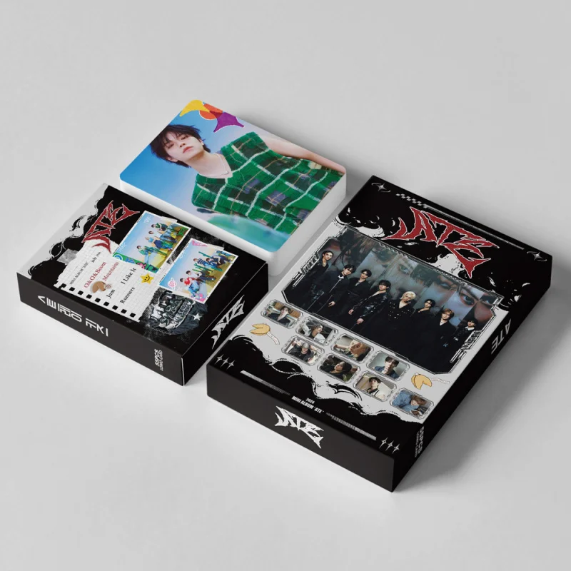 Spot Goods 55ZhangStrayReturn Album《ATE》SupportLOMOCard SKStray Child Postcard Cross-Border image 4