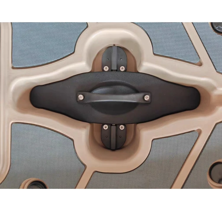 Sailing Plastic Foam Recess Cover Plate Fin Propeller Pedal Drive Fixing Canoe Spare Parts Marine Kayak Accessories for Sale