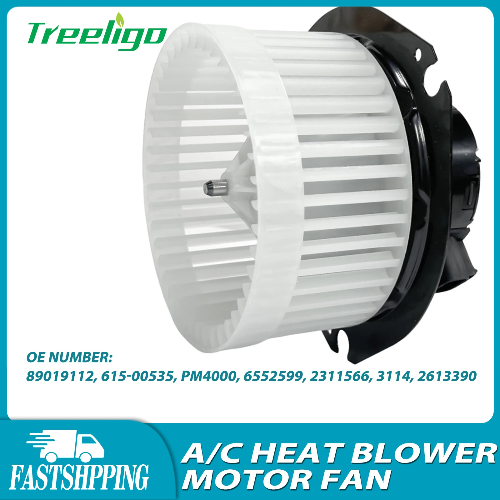 

Treeligo Air Conditioning A/C Cool Blower Motor Fan Prats For GMC SAVANA 1500 1996-2014/For GMC SAVANA 2500 3500 4500 1996-2023