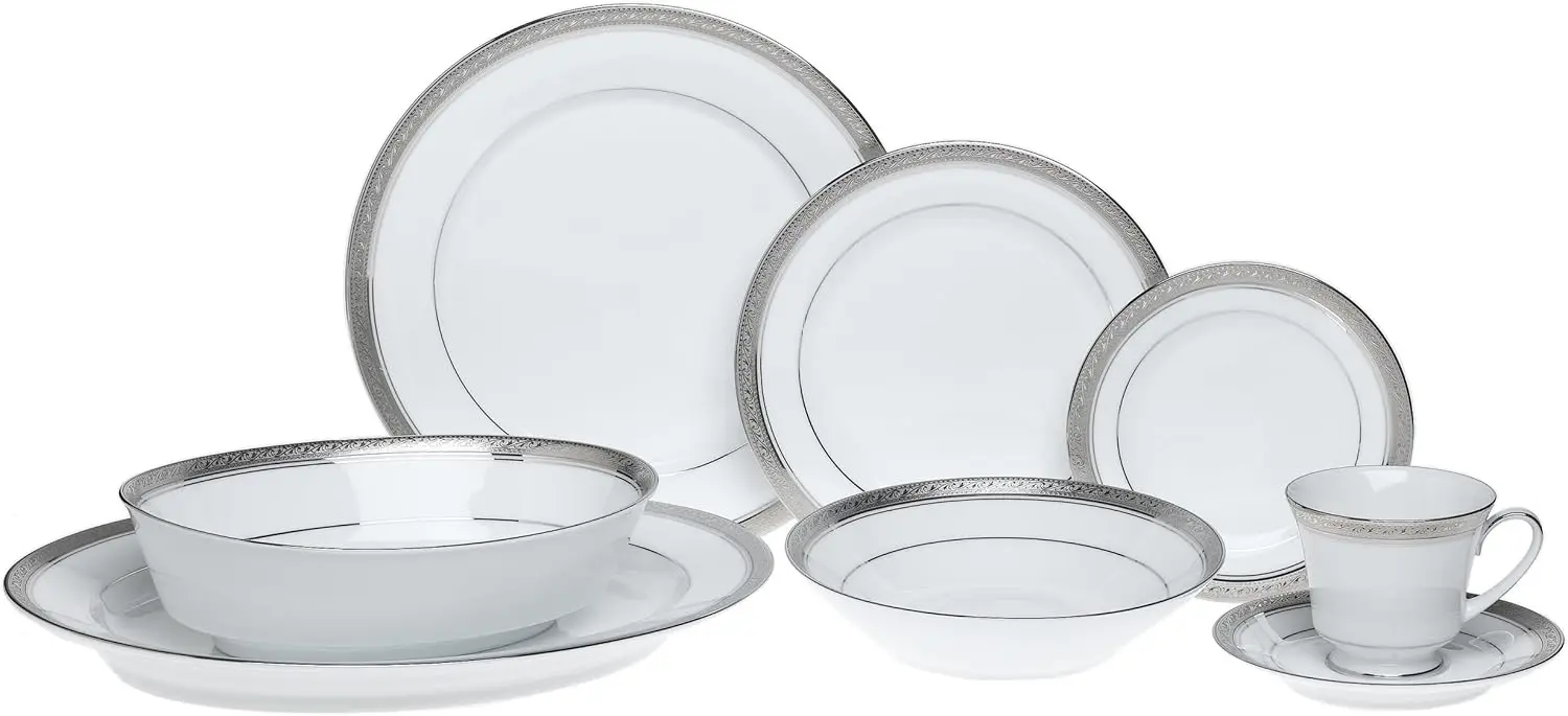 

Crestwood Platinum - 50 piece set, service for eight