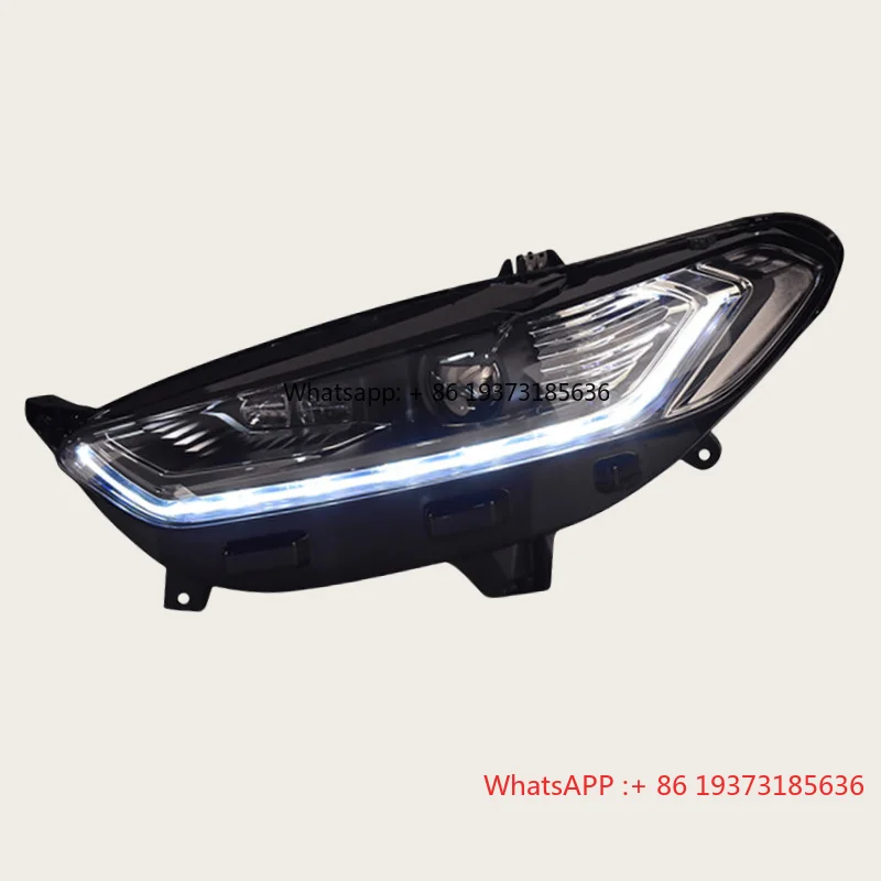 لفورد مونديو MK5 مجموعة مصابيح أمامية سيارة ضوء الأصلي LED 2011-2019 CTNH-Mondeo NH + HEV OEM ES7313D155AE #4