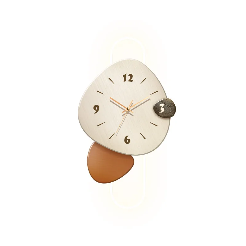 

Stereoscopic luxury Clock hanging painting restaurant three-dimensional led decorative painting