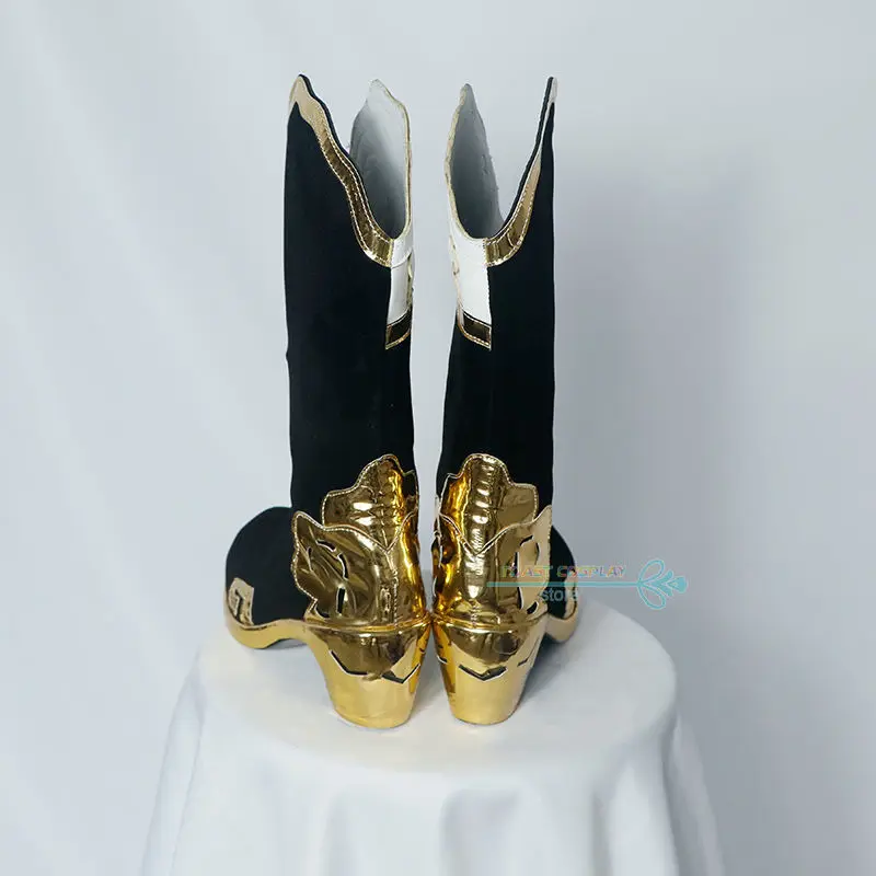 Fu Hua Honkai Impact 3rd Cosplay Shoes Anime Game Boots Comic Fu Hua Cosplay Costume Prop Shoes for Con Halloween Party