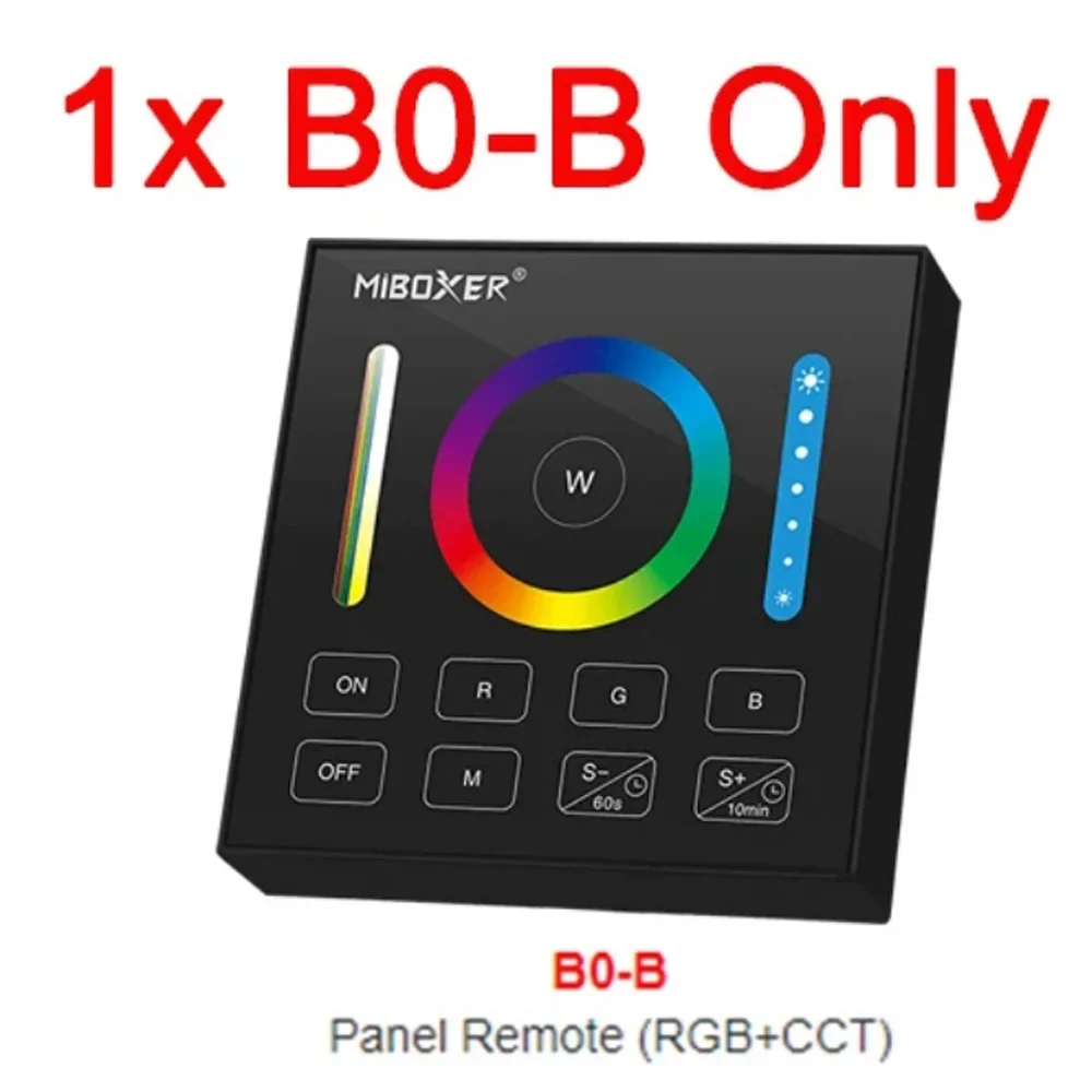 MiBoxer 2.4G Draadloos RGBCCT LED-paneel Afstandsbediening FUT100 FUT092 FUT092B B3 T3 B4 T4 B0 B8 S2W+ C5 Y3 FUT088 FUT089 FUT089B FUT089S